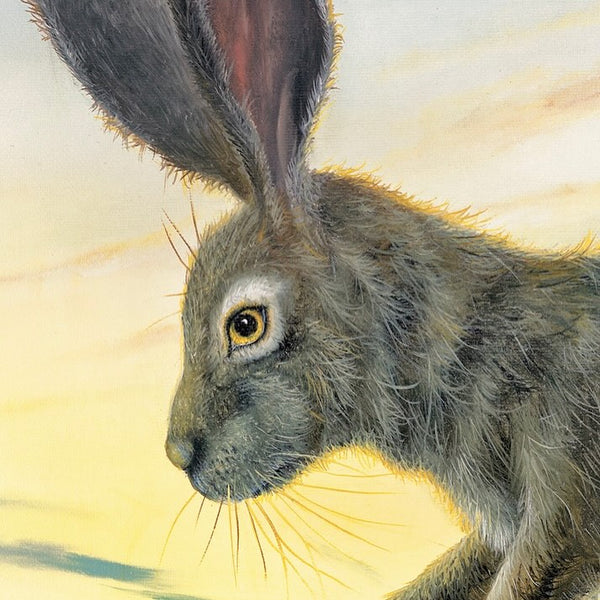 The Resolve by Robert Bissell features a bunny rabbit in discussion with a pair of frogs.