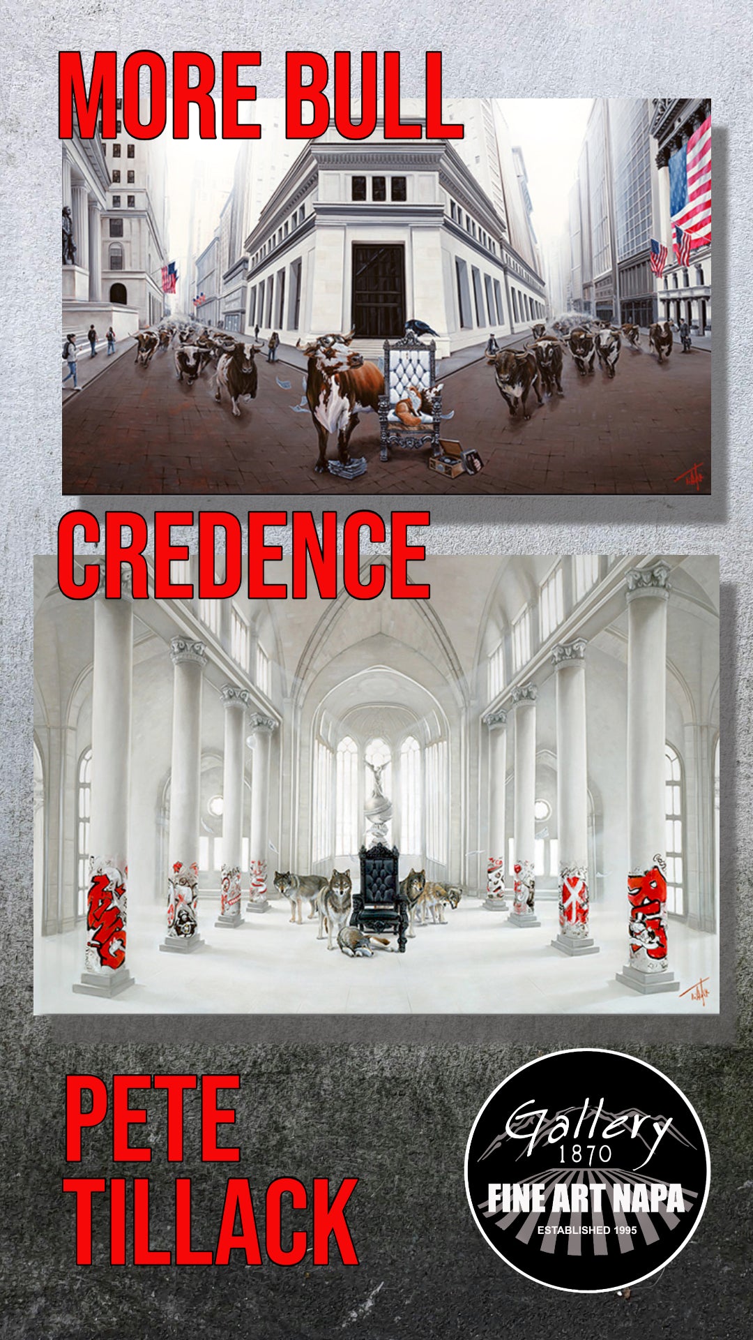 More Bull & Credence by Pete Tillack