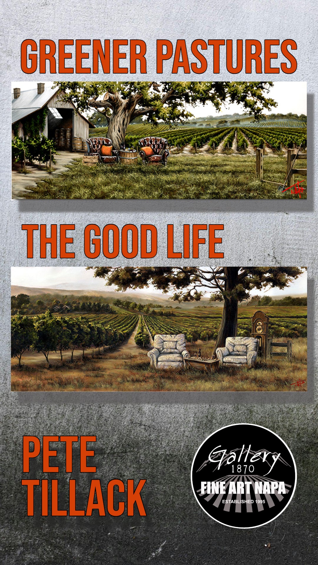 Pete Tillack - Greener Pastures & The Good Life artwork