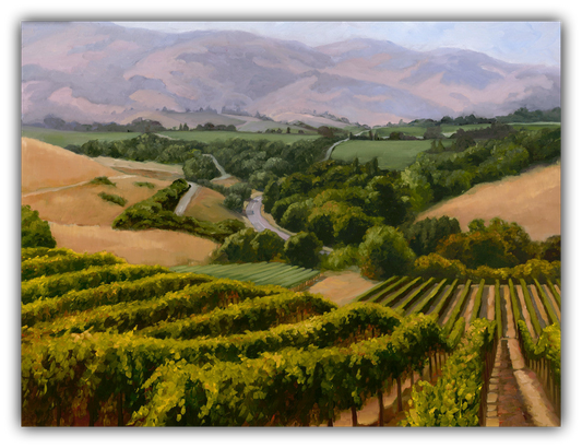 Vintner's View - Limited Edition artwork by Susan Hoehn