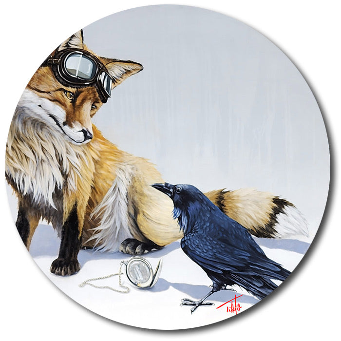 Wasted Time 24" round - Limited Edition by Pete Tillack