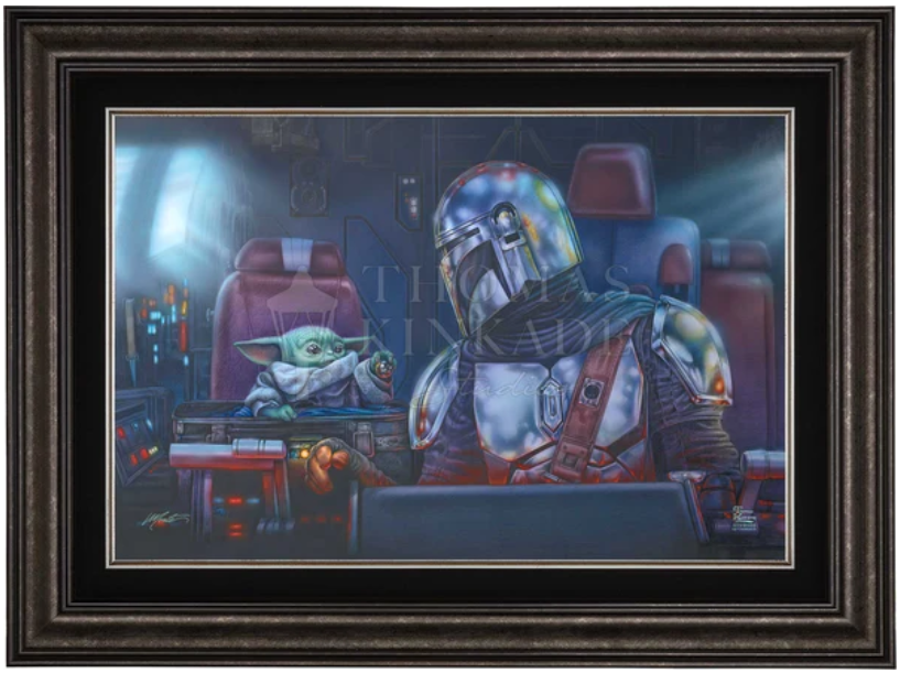 Two for Road in by Monte Moore - in Dark Pewter Frame - Thomas Kinkade Studios
