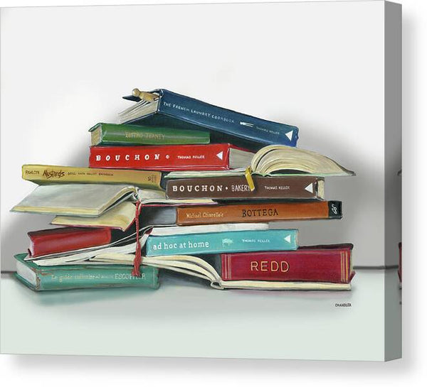 Foodie Pyramid Giclee on Canvas by Gail Chandler