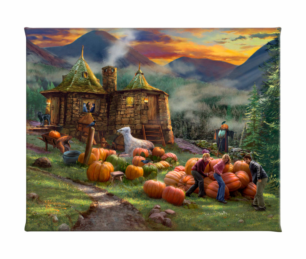 Harry Potter Hagrid's Hut 8 x 10 gallery wrapped canvas