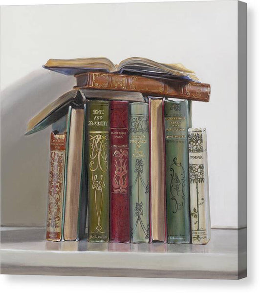 Affectionately Jane giclee on canvas by Gail Chandler