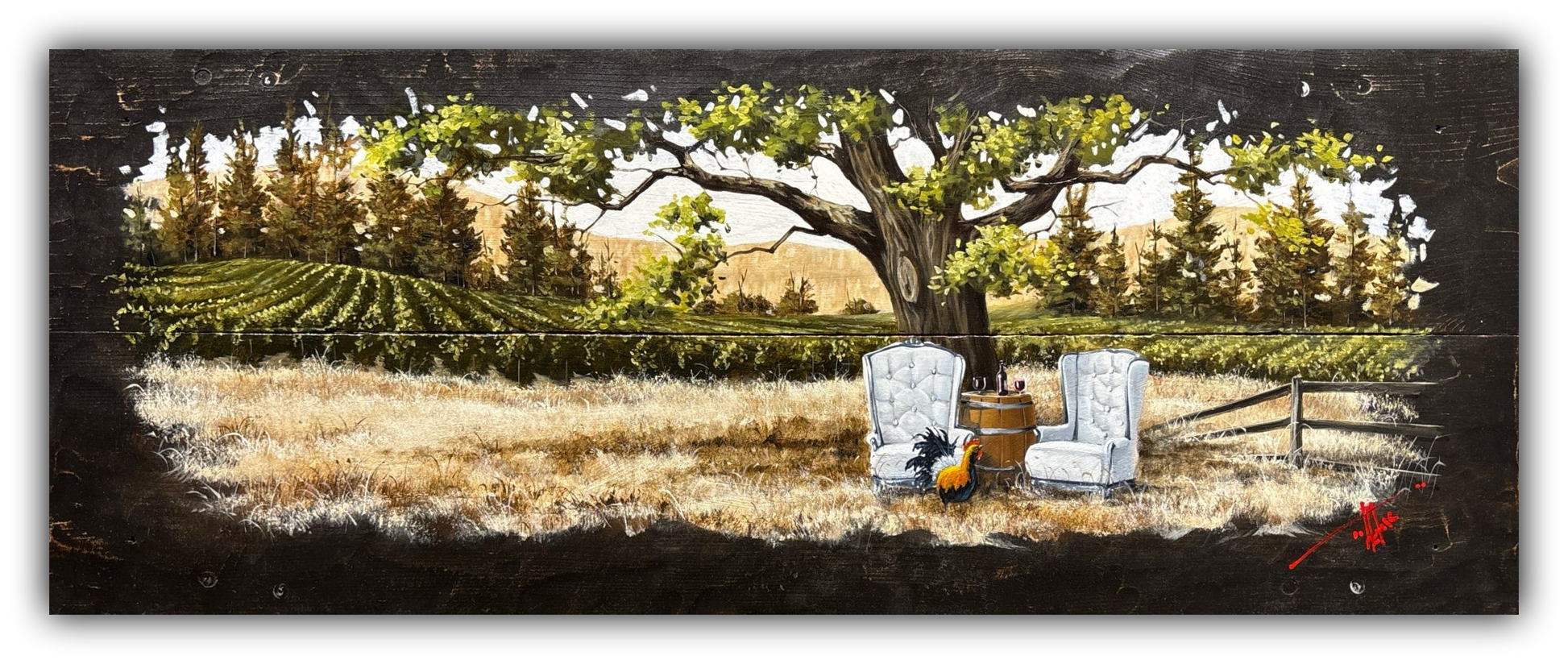 On The Fence by Pete Tillack
