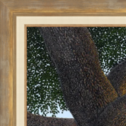 Custom Contemporary Gold Frame