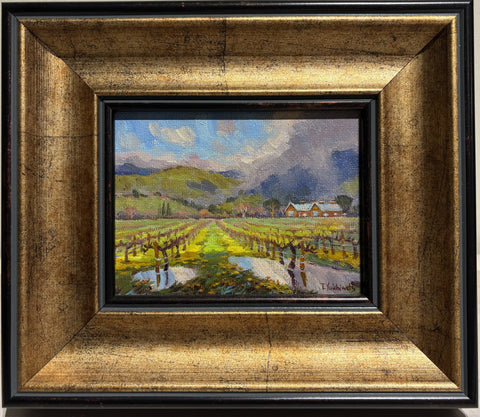 Miniaiture original oil painting by Tetiana Yukimets