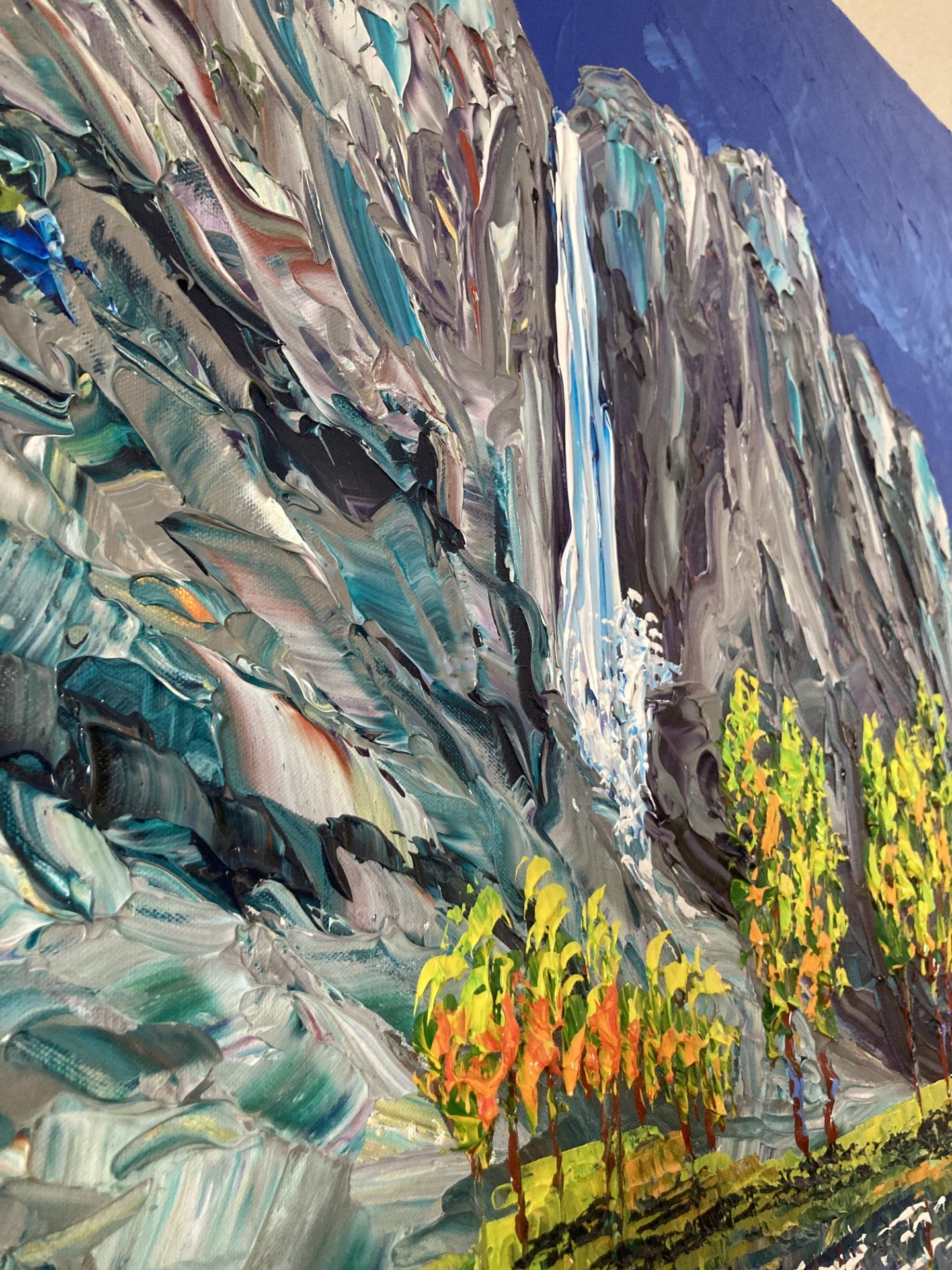 Changing Colors of Beauty 36x48" Original by Isabelle Dupuy