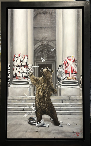 Griffin oil painting by Pete Tillack - Surrealism, Symbolism, Contemporary Realism