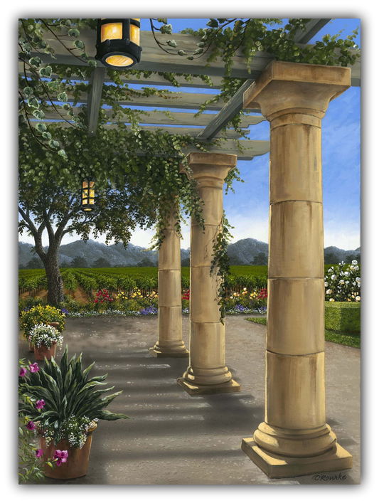 Vineyard Garden by Patrick O'Rourke