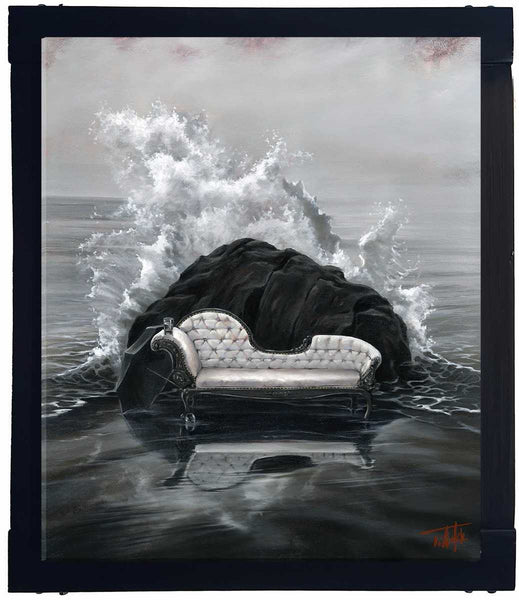 100% limited edition canvas print artist framed