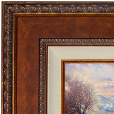 Copper Large Tuscan Wood Frame
