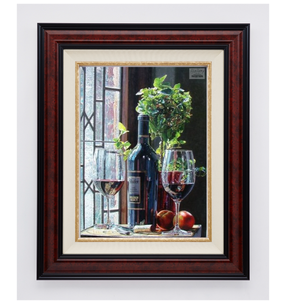 Traditional Burl Wood Frame