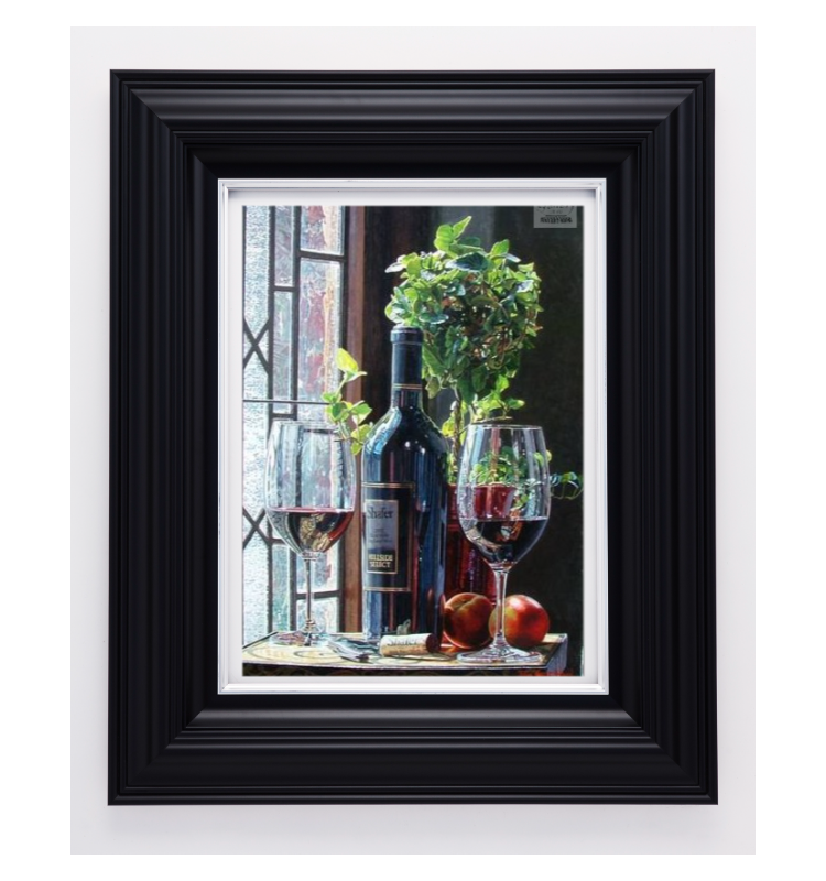 Traditional Burl Wood Frame