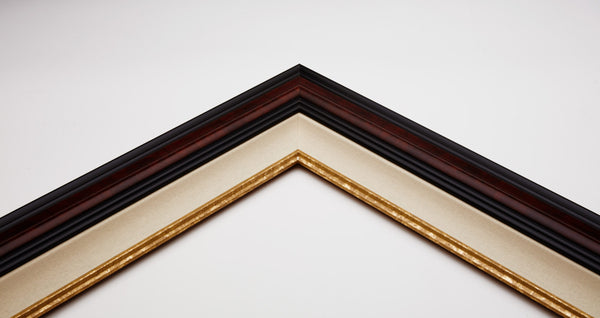 Traditional Burl Wood Frame