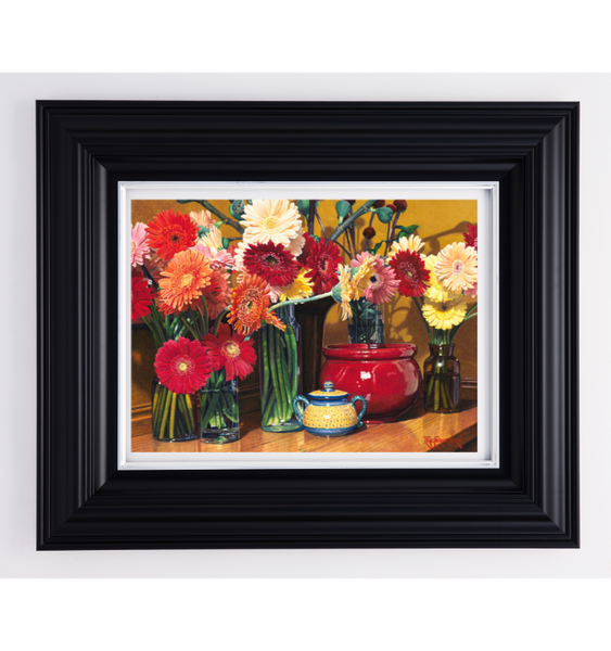 Traditional Burl Wood Frame