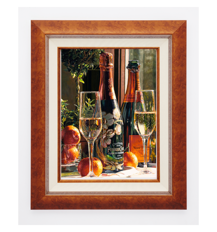 Sparkling Proposal by Eric Christensen - Custom Framed