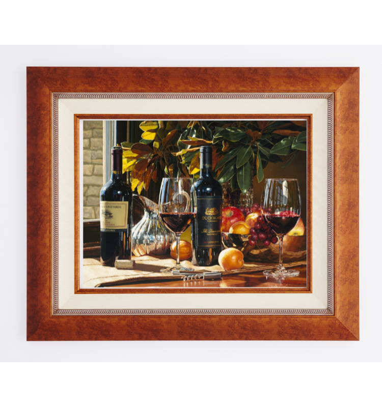 Up For Discussion by Eric Christensen - custom framed