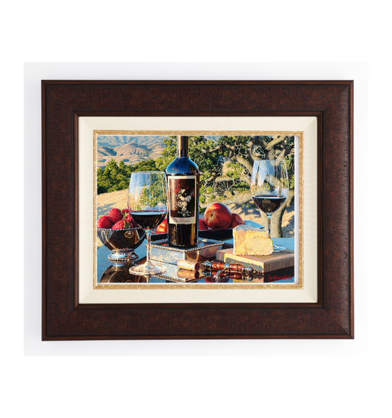 Pardon Me by Eric Christensen in custom framing