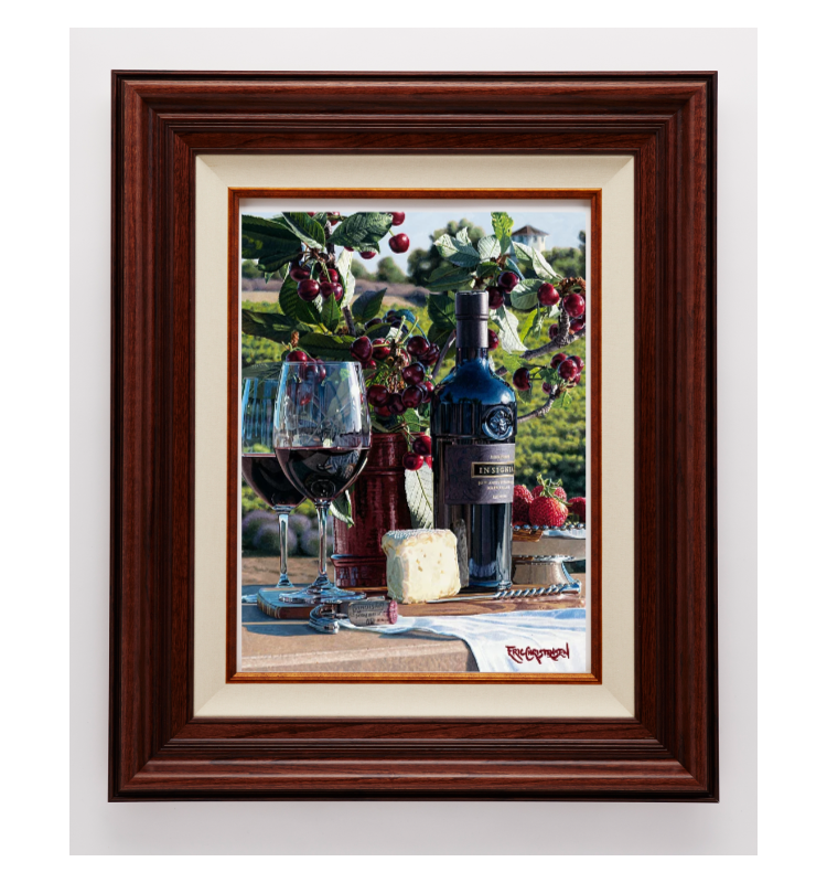 Salute to Summer by Eric Christensen - custom framed
