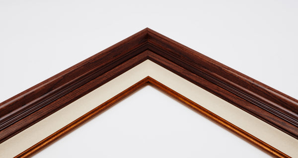 African Walnut Wood Frame