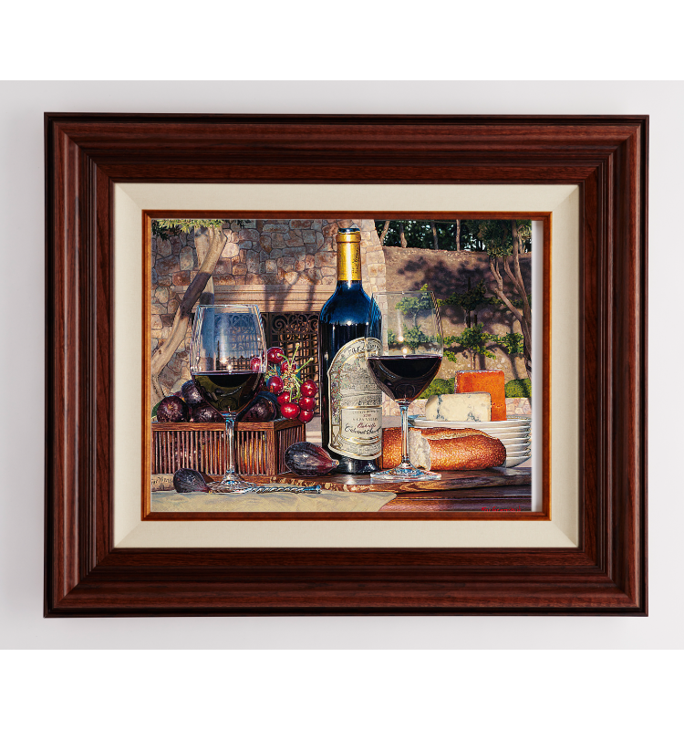 Mission Accomplished by Eric Christensen - custom framed
