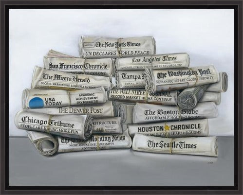 All the News that's Fit to Print by Gail Chandler