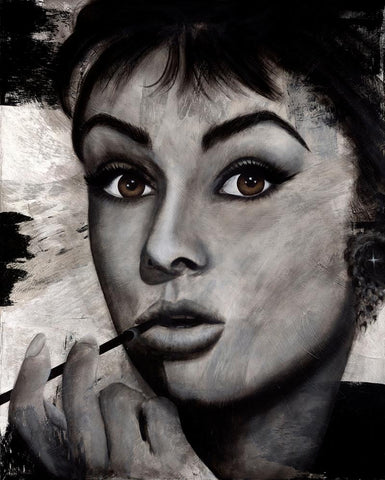 Audrey canvas prints by Valentina Bautista available at Gallery 1870