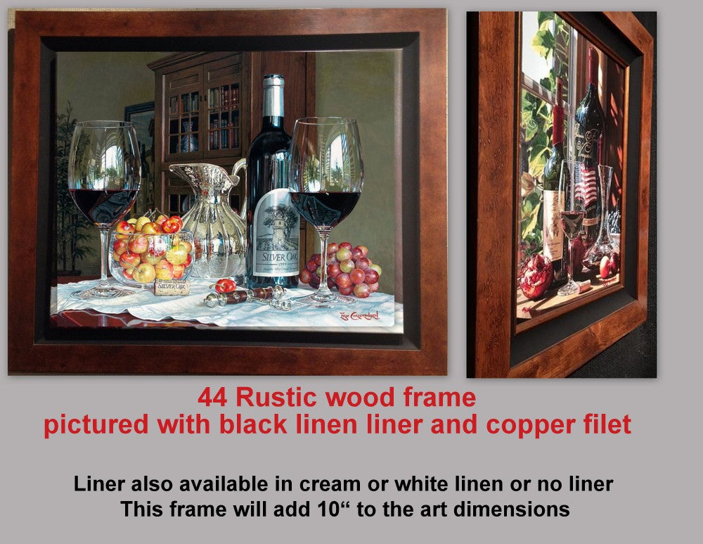 44 Rustic frame featuring A Moment fo Reflection by Eric Christensen