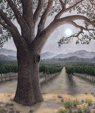 Silver Oak Ambiance 60 x 72" original painting by Patrick O'Rourke