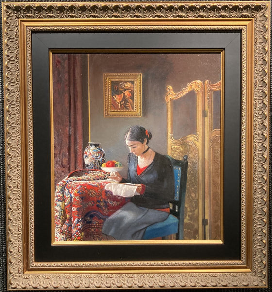 Hope 16x14" original oil on linen