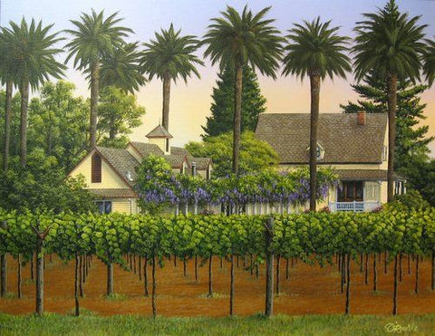 At Home in Wine Country - Limited Edition by Patrick O'Rourke