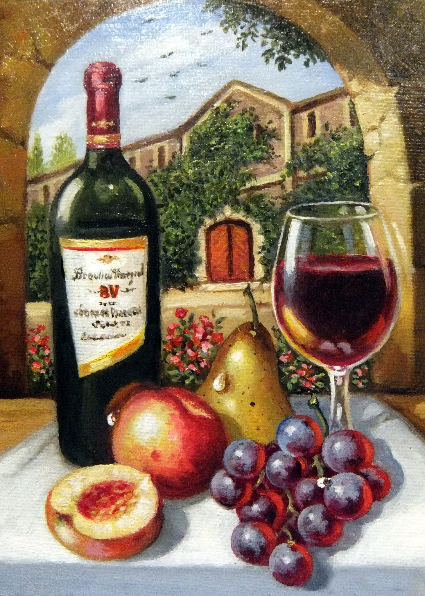 Beaulieu Winery by Imre Buvary