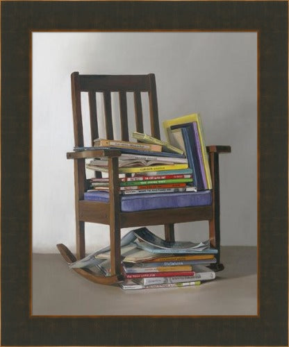 Bedtime Stories by Gail Chandler custom framed by Gallery 1870