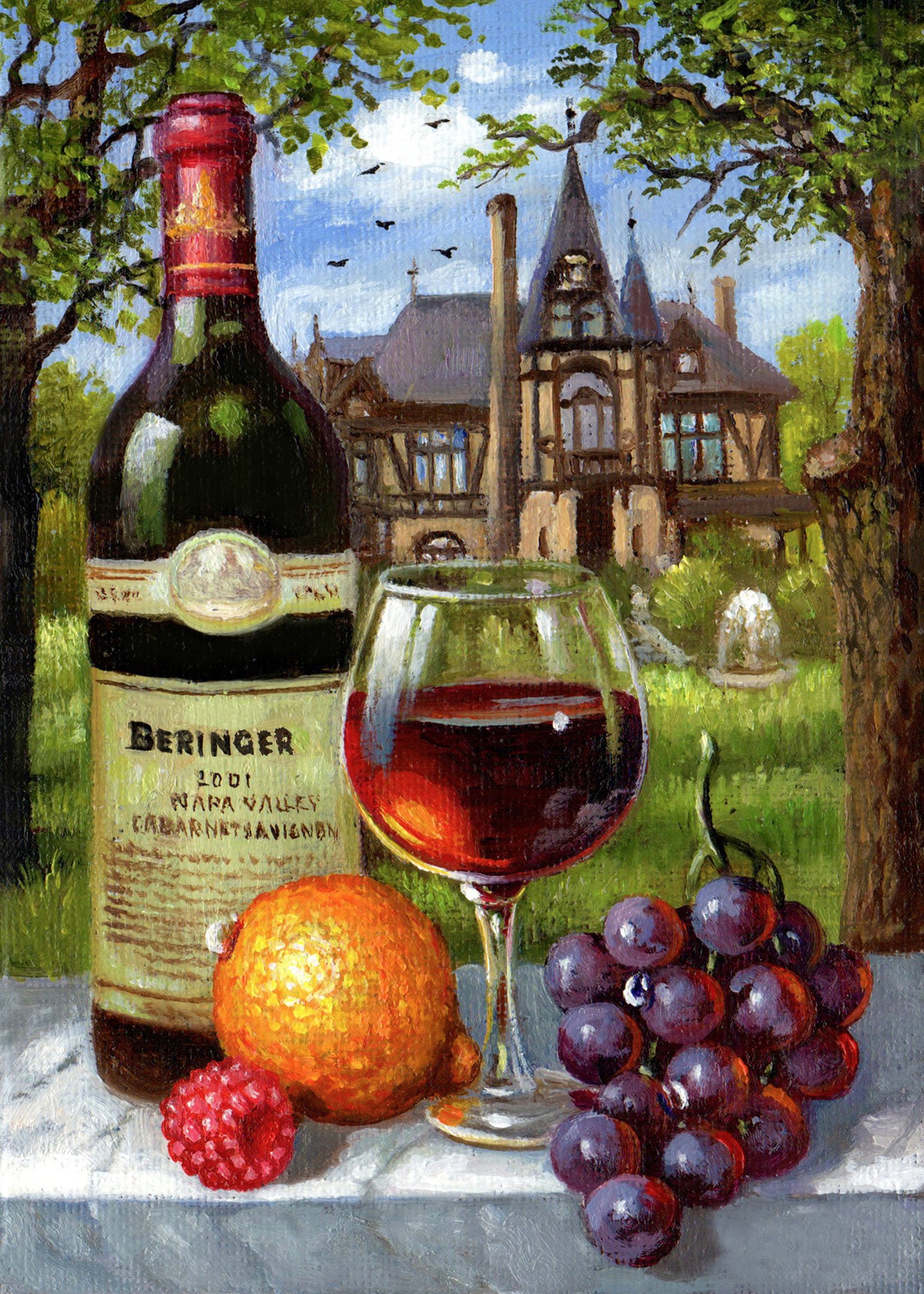 Beringer Winery by Imre Buvary