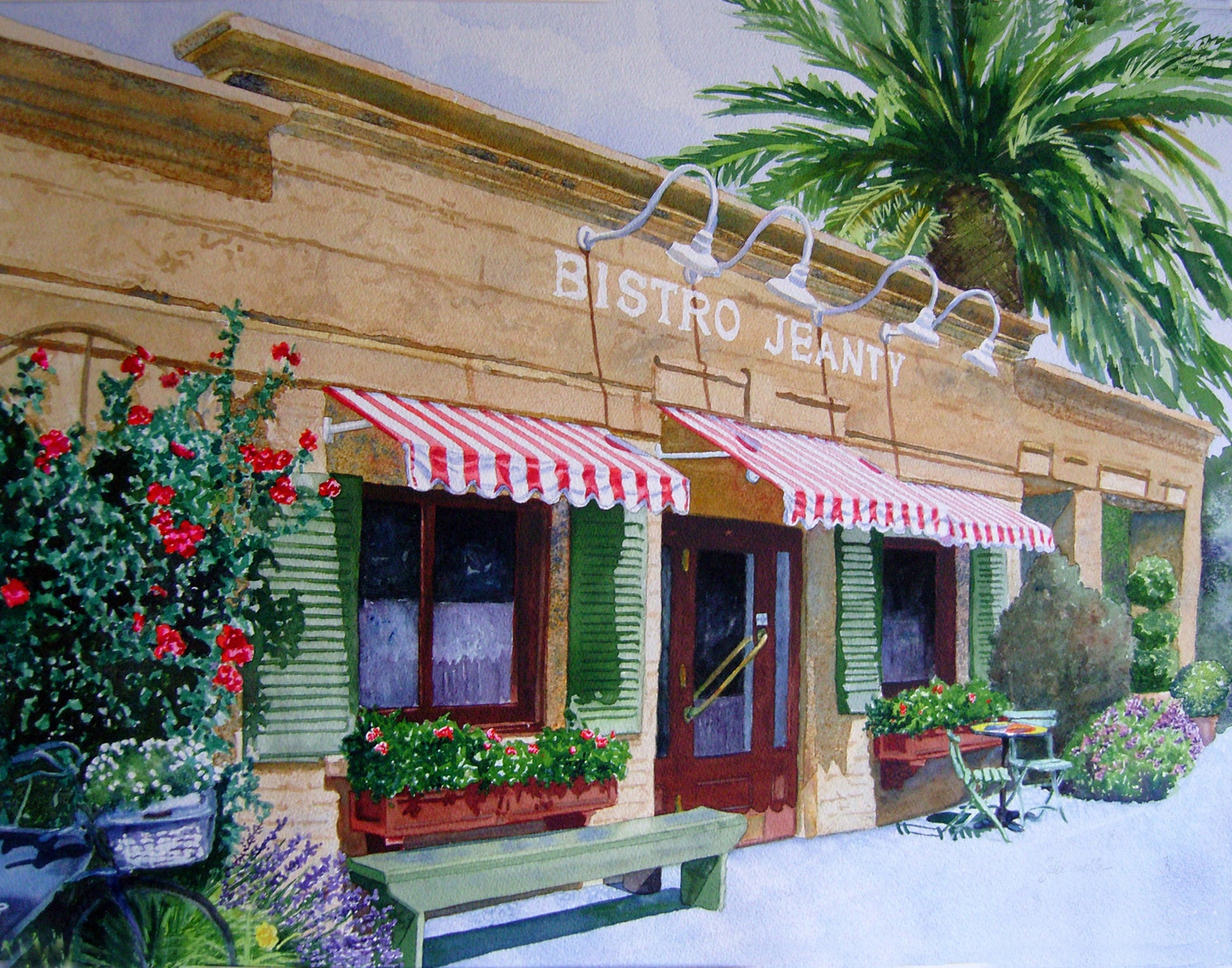 Bistro Jeanty by Gail Chandler - Yountville Napa Valley