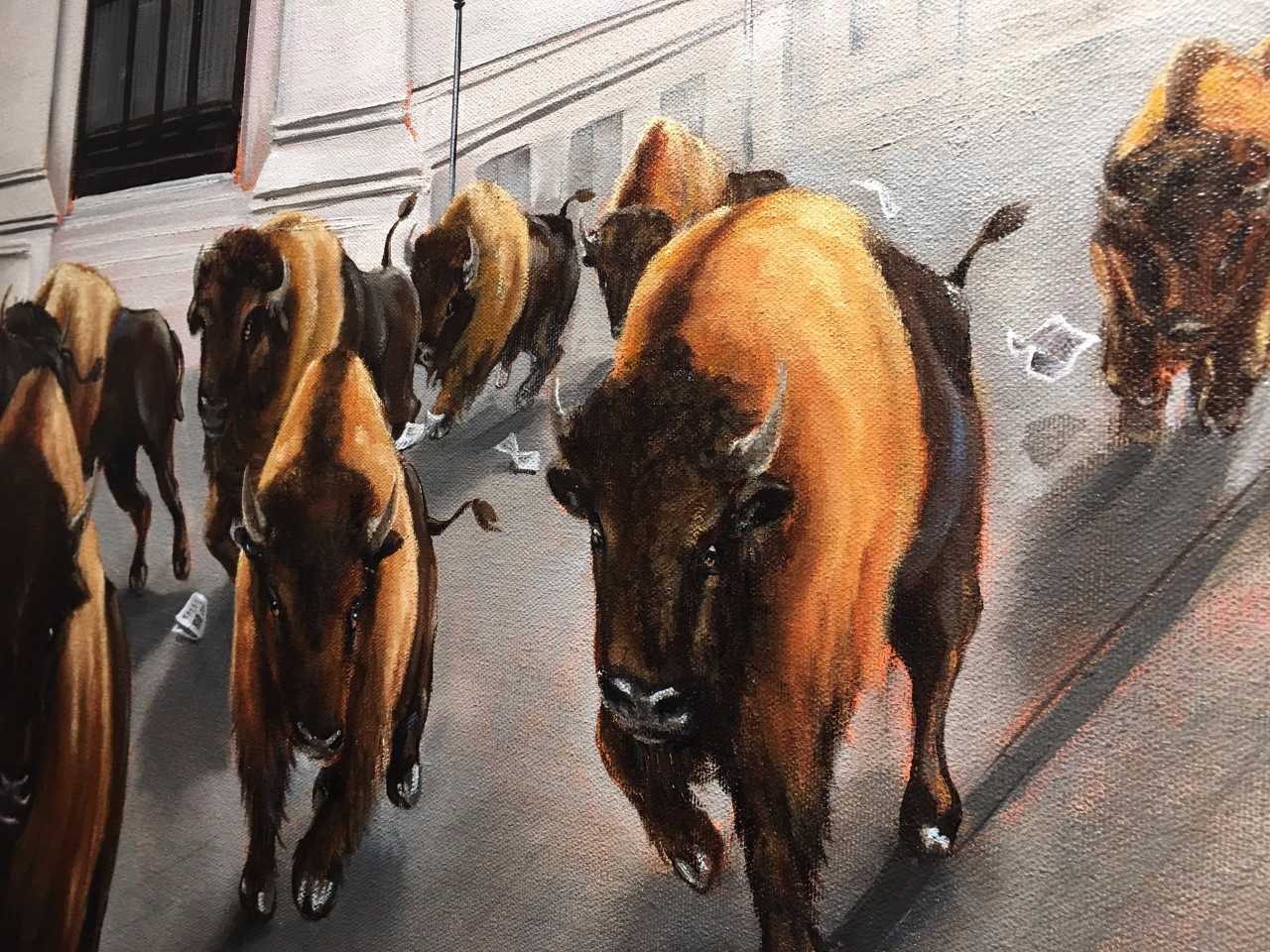 Close up image of Bull Market by Pete Tillack