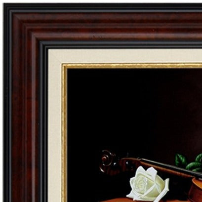 Traditional Burl Wood Frame