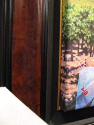 Traditional Burl Wood Frame