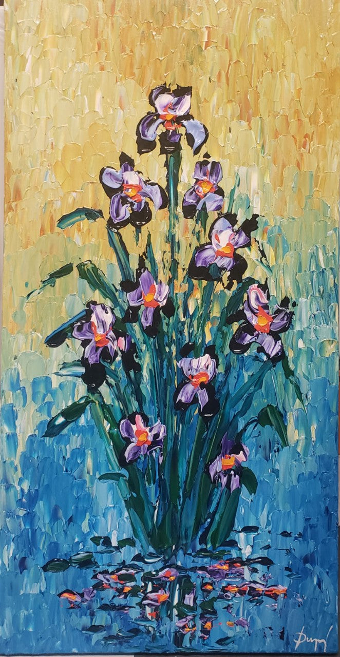 A Selection of Lavender & Purple Works by Isabelle Dupuy