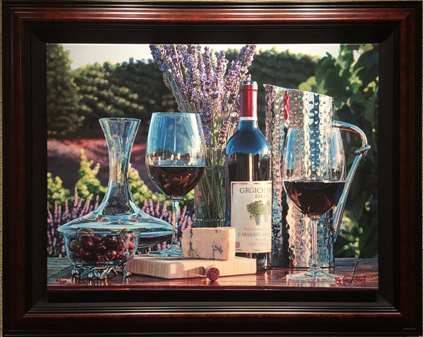 Destination Napa by Eric Christensen available at Gallery 1870 - Framing by Gallery 1870