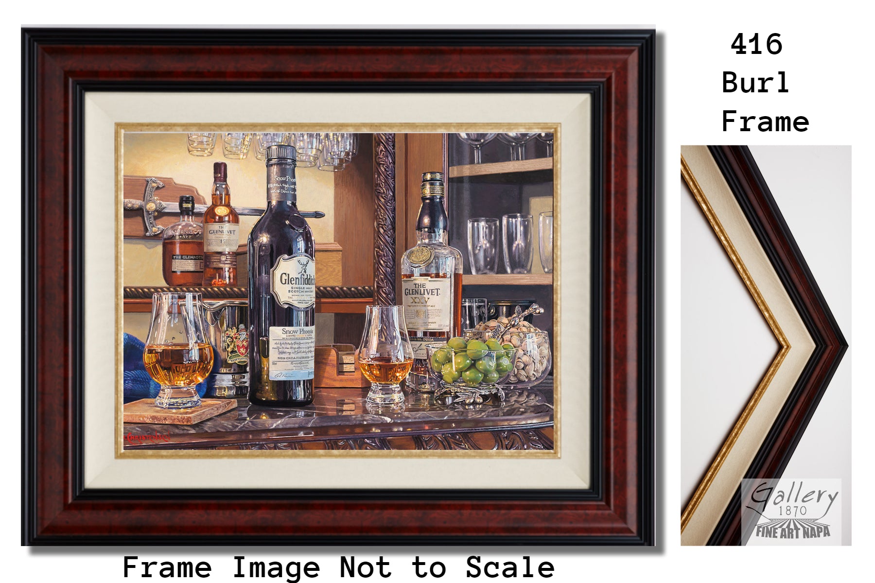 Duel Contenders Custom Framed