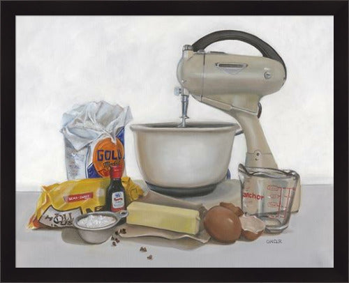Enable Cookies by Gail Chandler in black cap frame