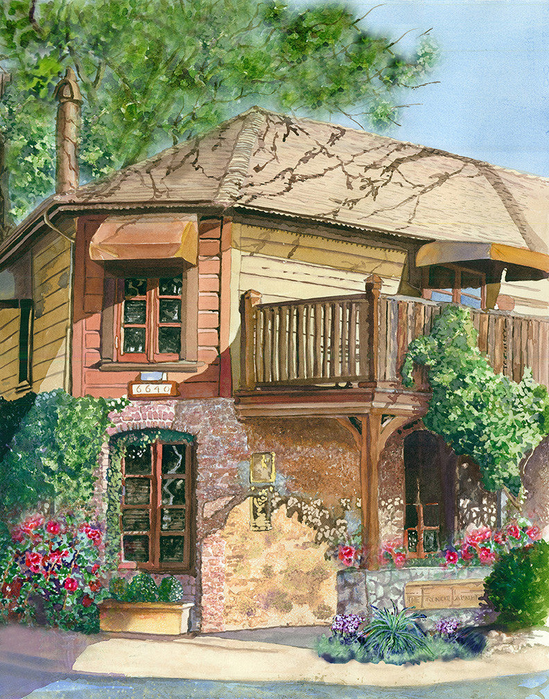 The French Laundry canvas giclée print by Gail Chandler – Gallery 1870