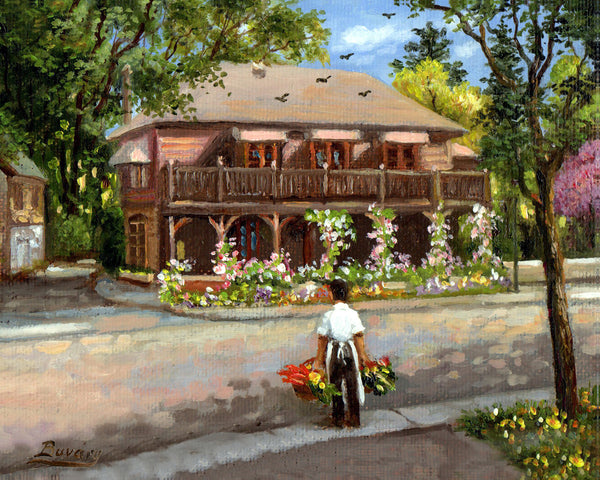 French Laundry Garden Harvest 8 x 10" - Giclée on Canvas by Imre Buvary