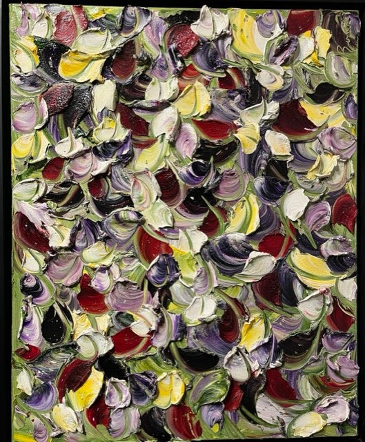 MENZIES - Hidden Garden 30 x 24" original oil - artist framed