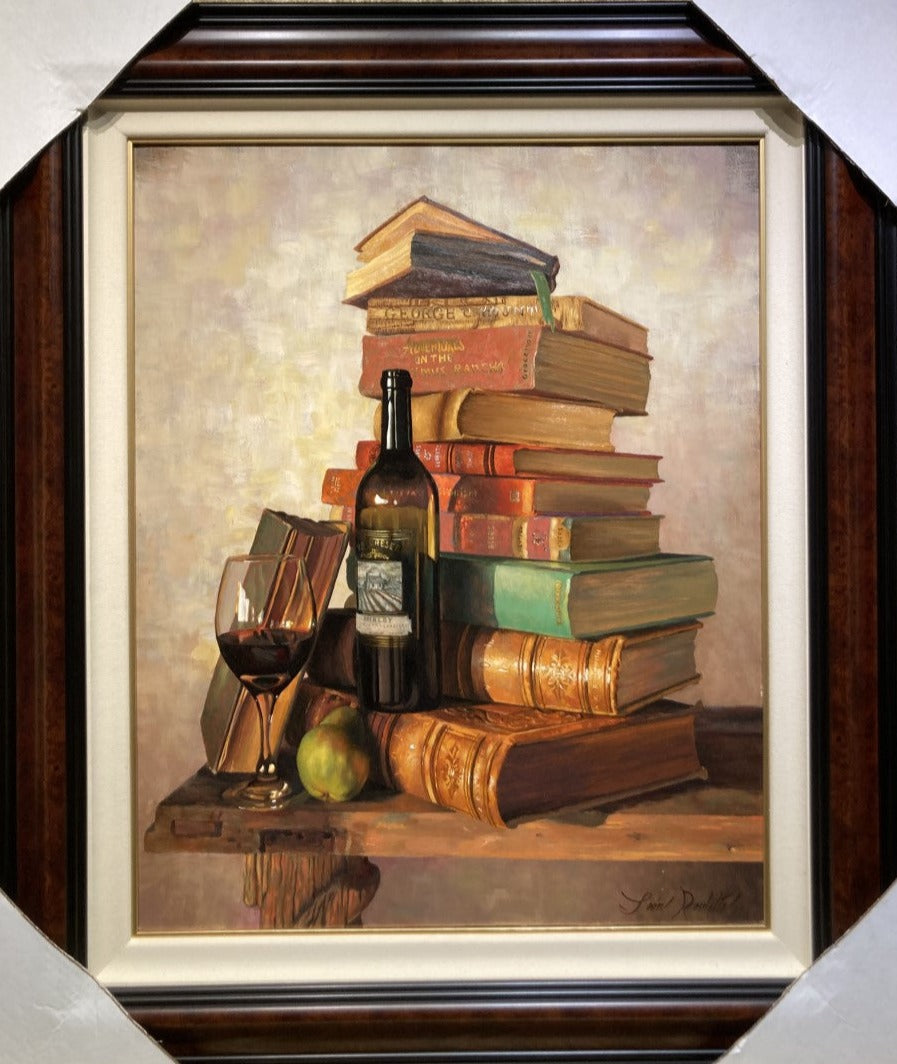 The History of Yountville 30 x 24" Framed original - Roulette