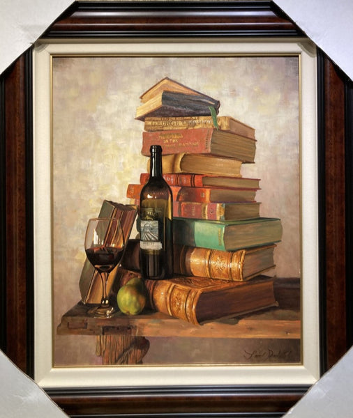The History of Yountville 30 x 24" Framed original - Roulette