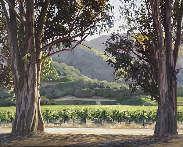 Eucalyptus Shadows by Susan Hoehn